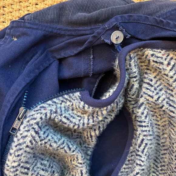 Vintage Lands End Barn Chore Coat 💙 Size M, Dark Blue - Picture 6 of 9